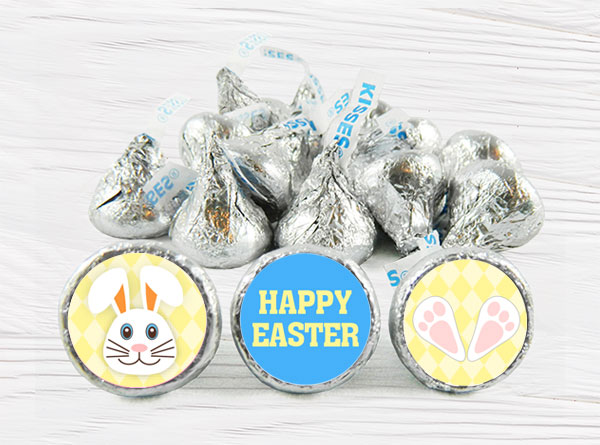 Easter Hershey Kiss Stickers