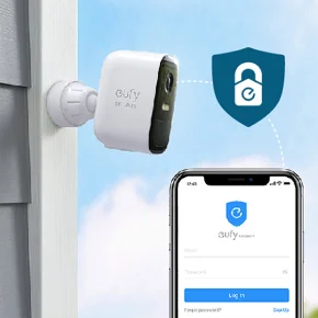 eufy showing military grade encryption