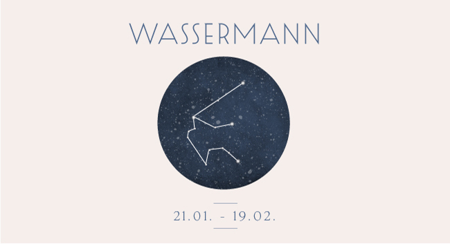 Sternzeichen Wassermann Eigenschaften Kind Wassermann Mond